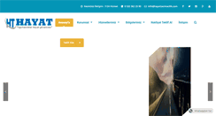 Desktop Screenshot of hayattasimacilik.com